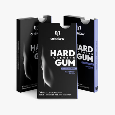 Chewing-gums durs ONEJAW | Pack de 3