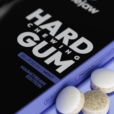 Hard Jaw Exercise Gum | 12 Pack | ONEJAW (Free EU Shipping)